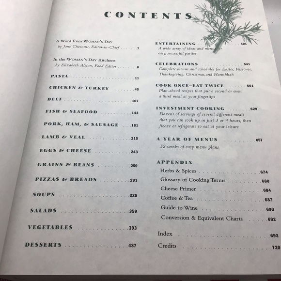 The Woman’s Day Cookbook 1995 first edition. Excellent condition. HC - Picture 3 of 7